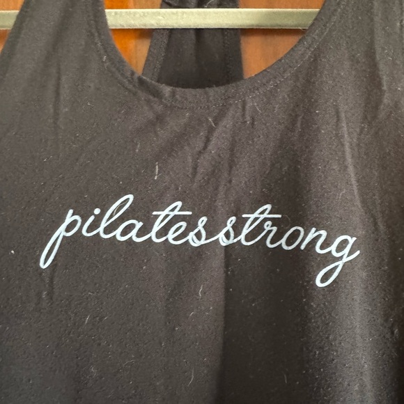 Glyder Club Pilates Black Pilates Strong Tank Top - Picture 2 of 4